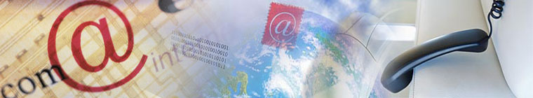 contact us by mail or telephone
